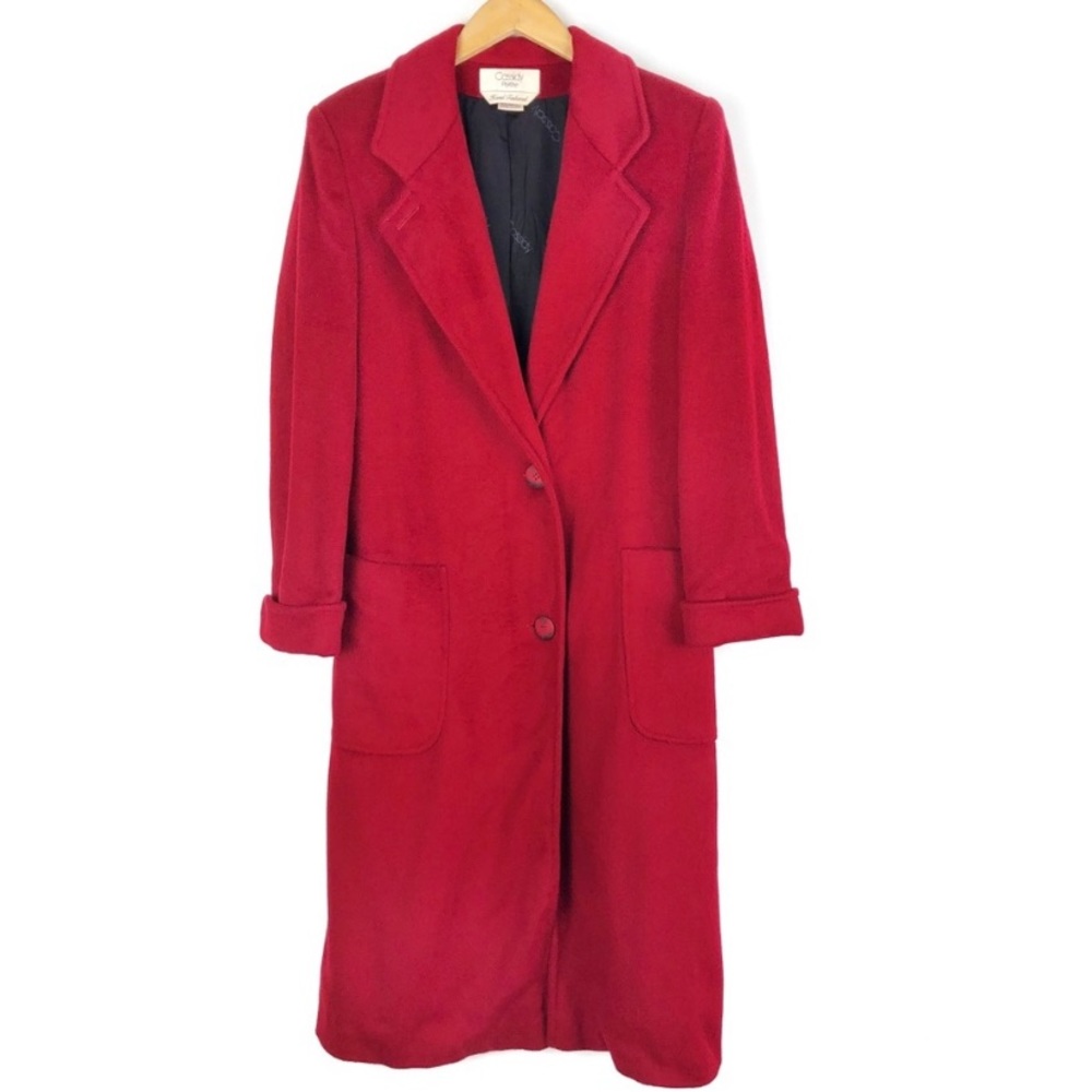 Vintage Cassidy Petite Wool Trench Peacoat Size 8